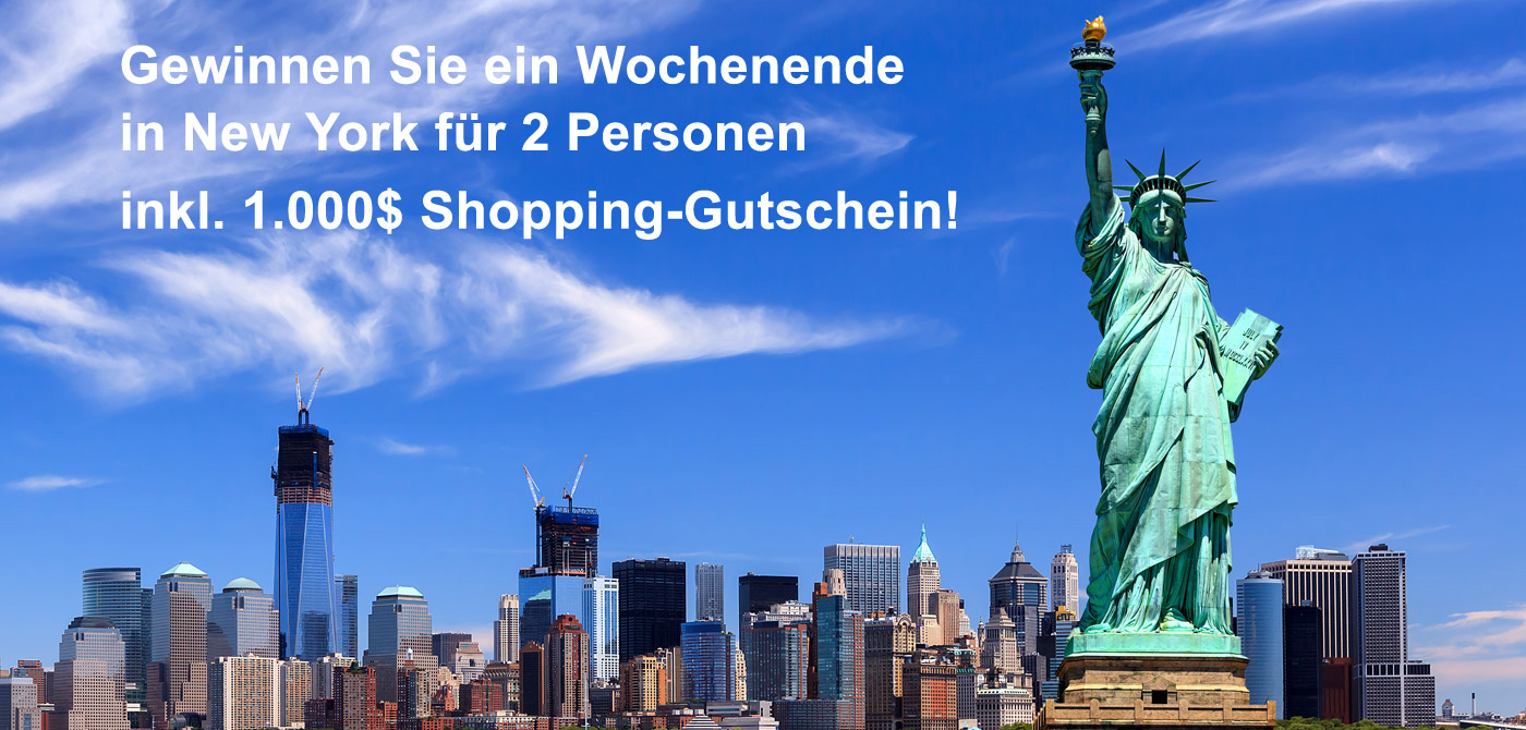 Gewinnen Sie eine Reise nach NewYork